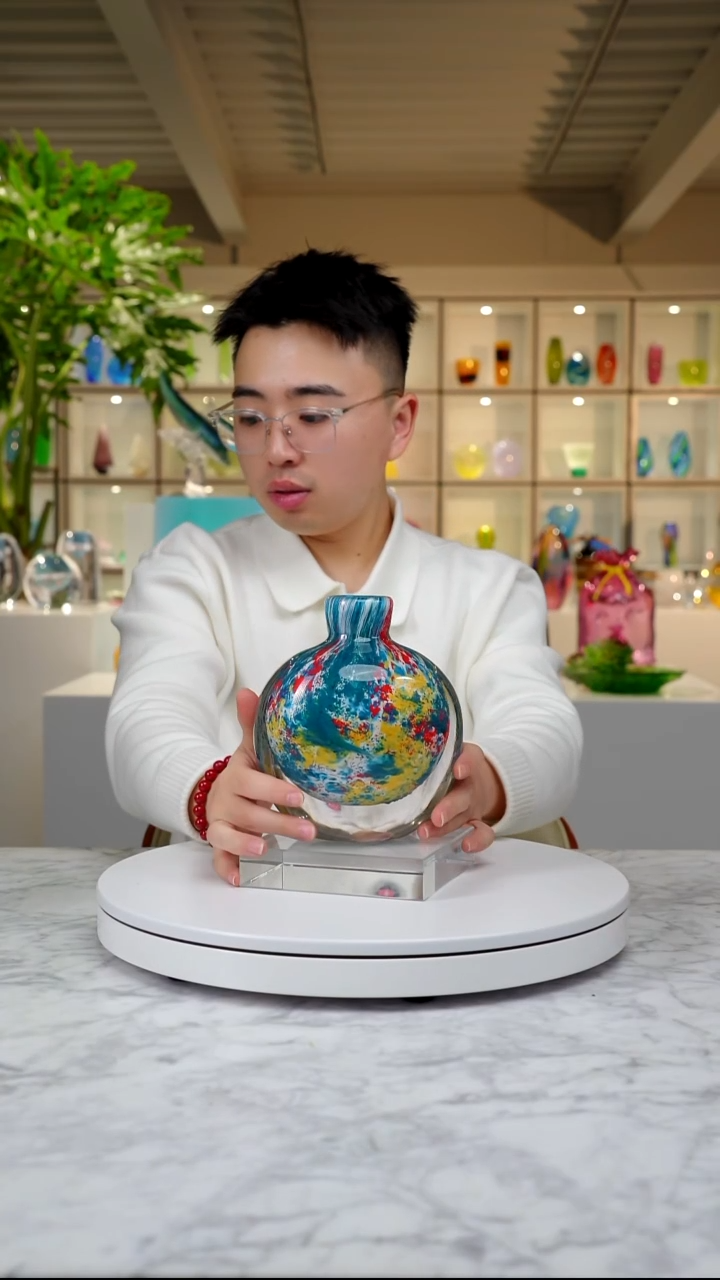 摆件莫奈花园系列香薰瓶