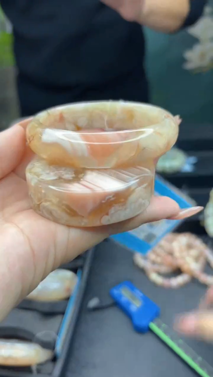 【闪购商品】石英质玉手镯未镶嵌1171（58圈赠送镯心）