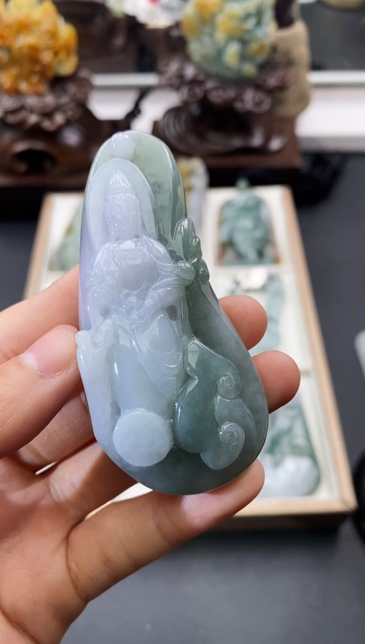 颈饰未镶嵌翡翠天然缅甸A货翡翠