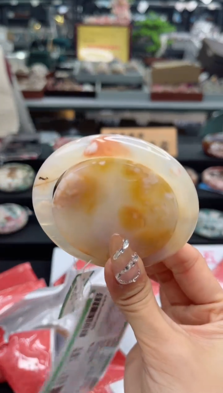 【闪购商品】石英质玉手镯未镶嵌54圈口（赠品镯心）3218205