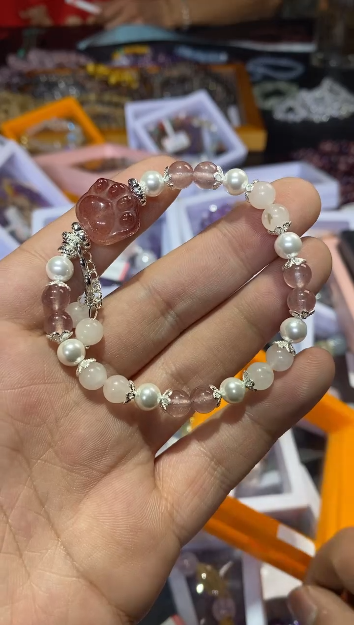 【闪购商品】水晶手链未镶嵌晨曦水晶40
