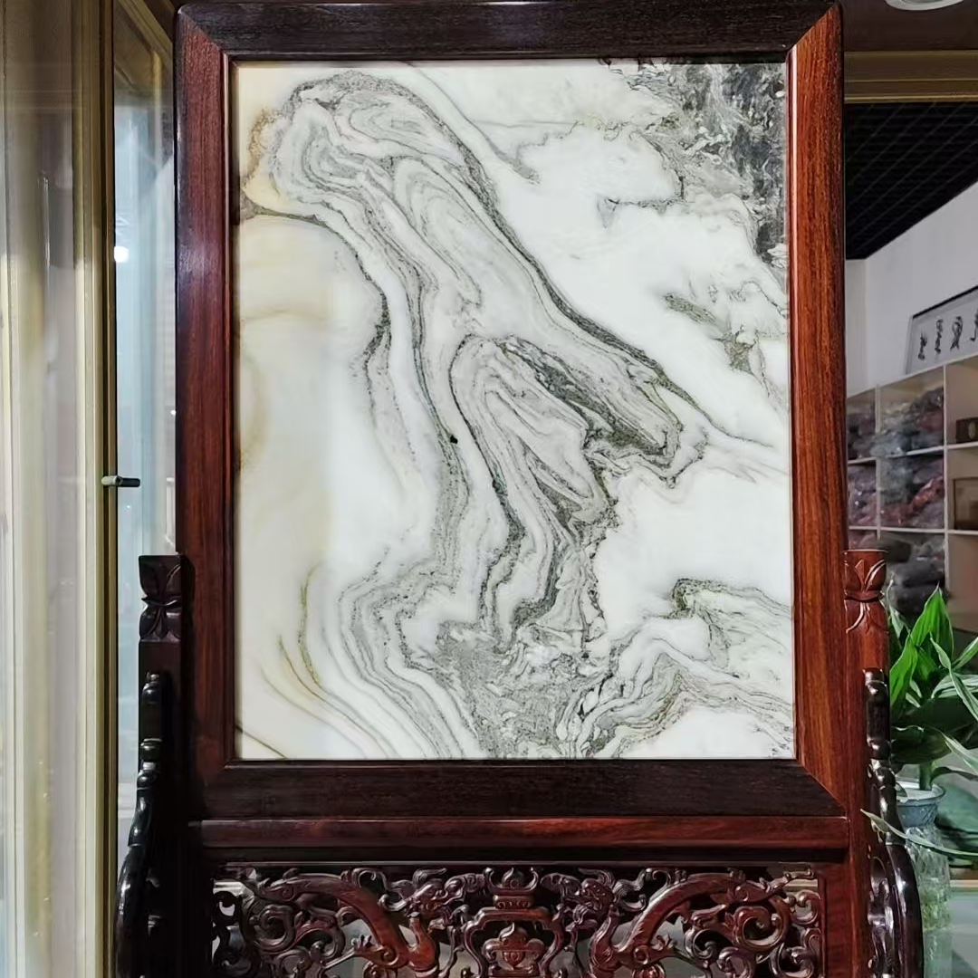 【印度小叶紫檀】茶屏工艺品