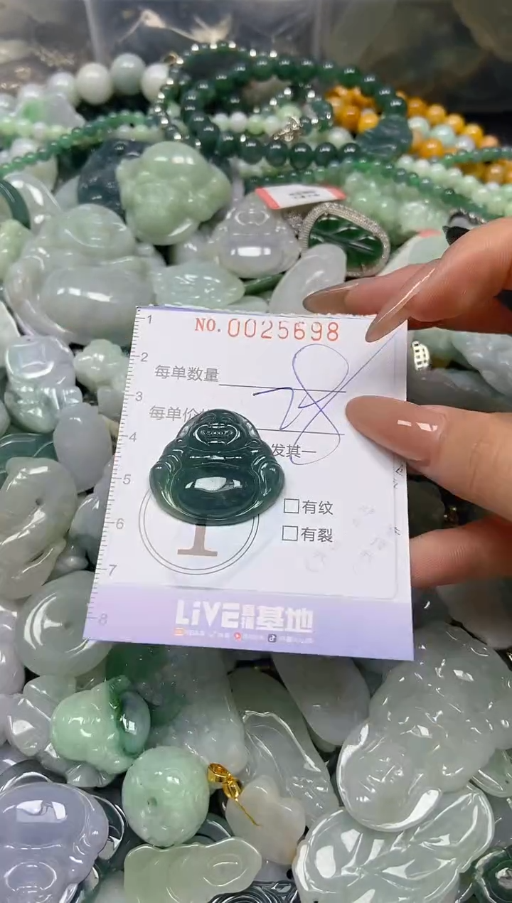 【闪购商品】翡翠颈饰未镶嵌闪购0025698