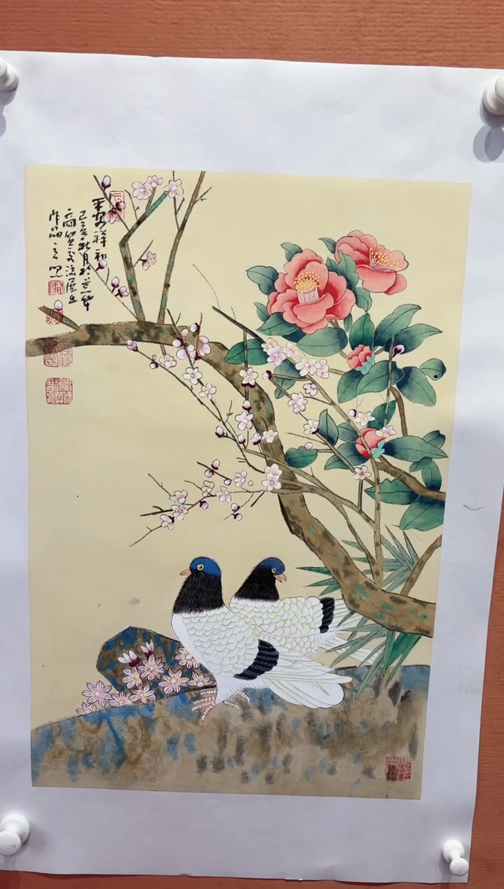国画师立照老师国画作品