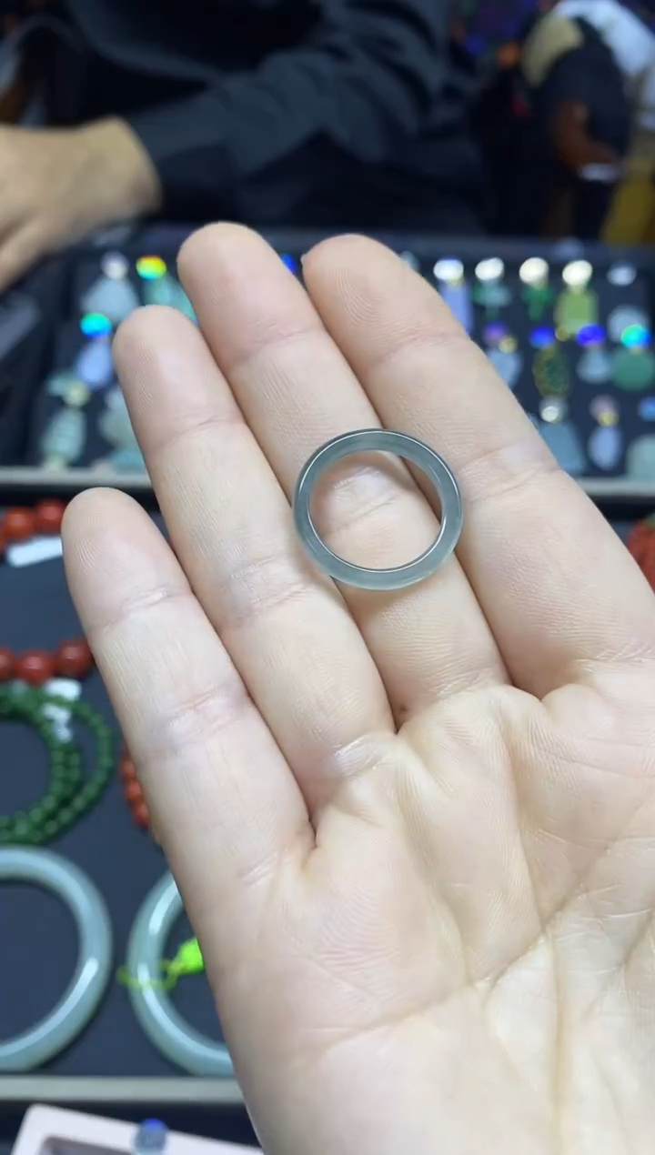 未镶嵌戒圈翡翠紫*戒圈
