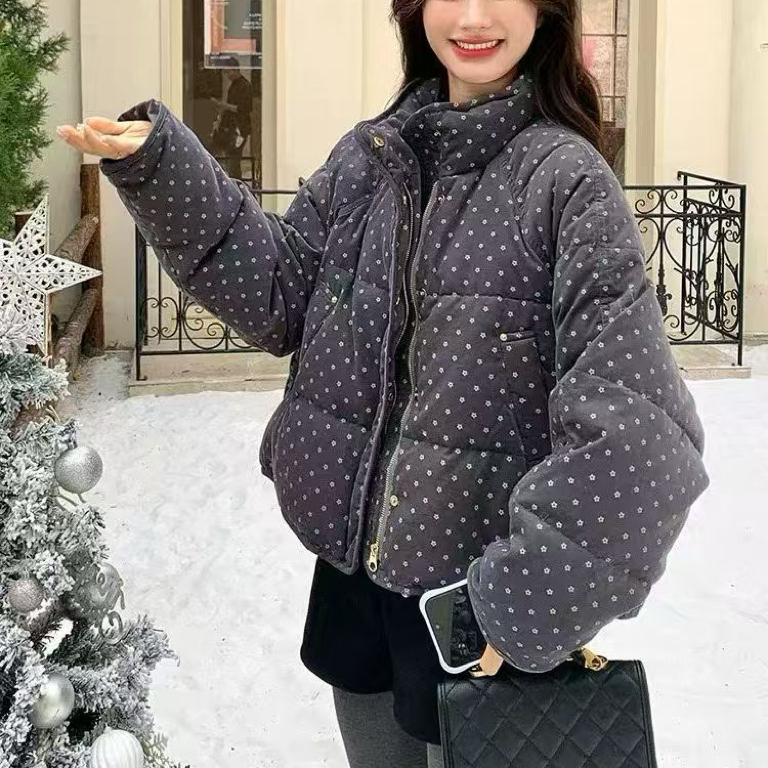 【9911】倩#时尚百搭保暖立领外套