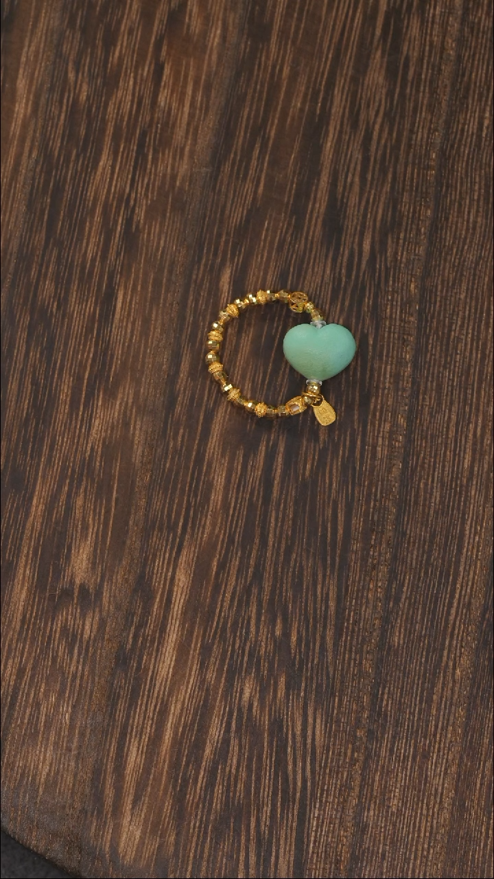 【闪购商品】绿松石项链18K金镶嵌1