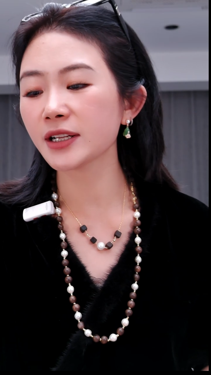 颈饰未镶嵌淡水珍珠1056葫芦耳坠