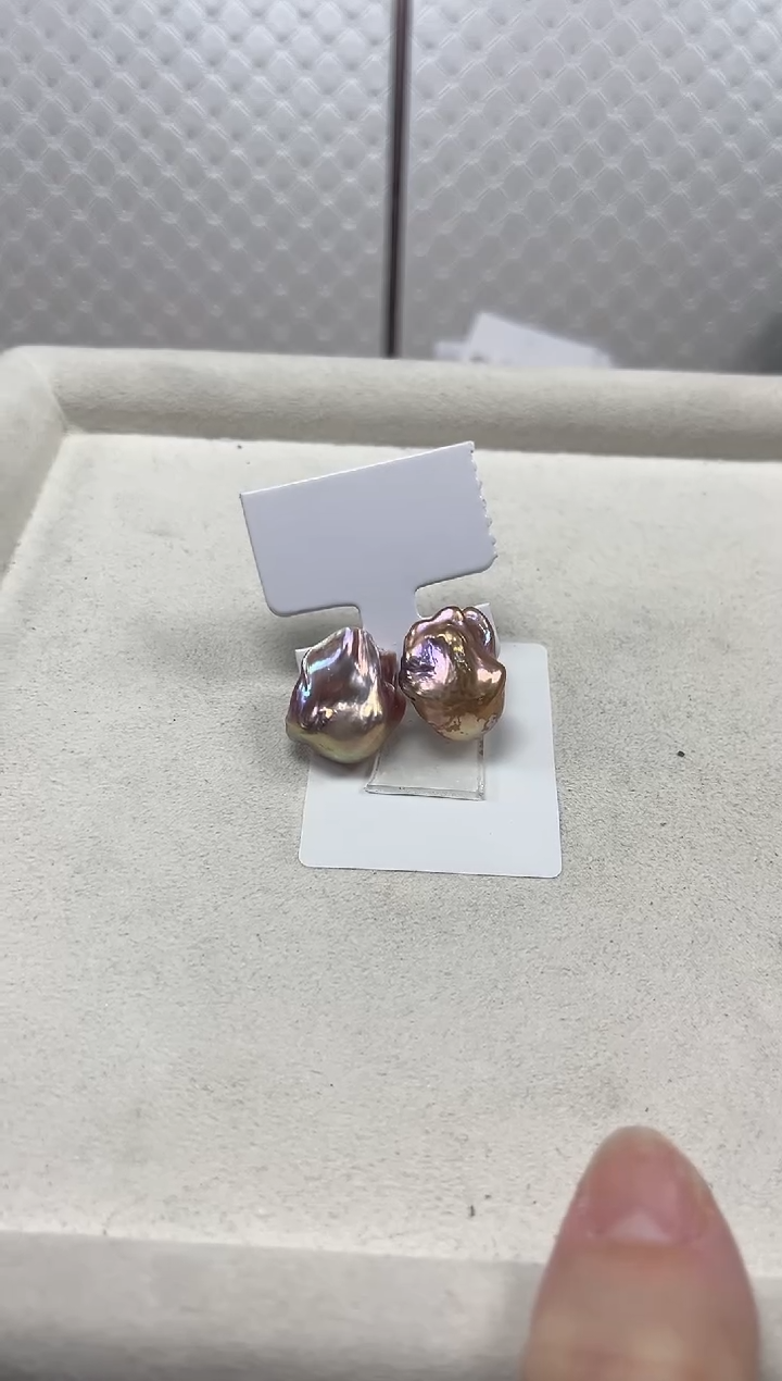 未镶嵌耳饰淡水珍珠【纯恬珠宝】