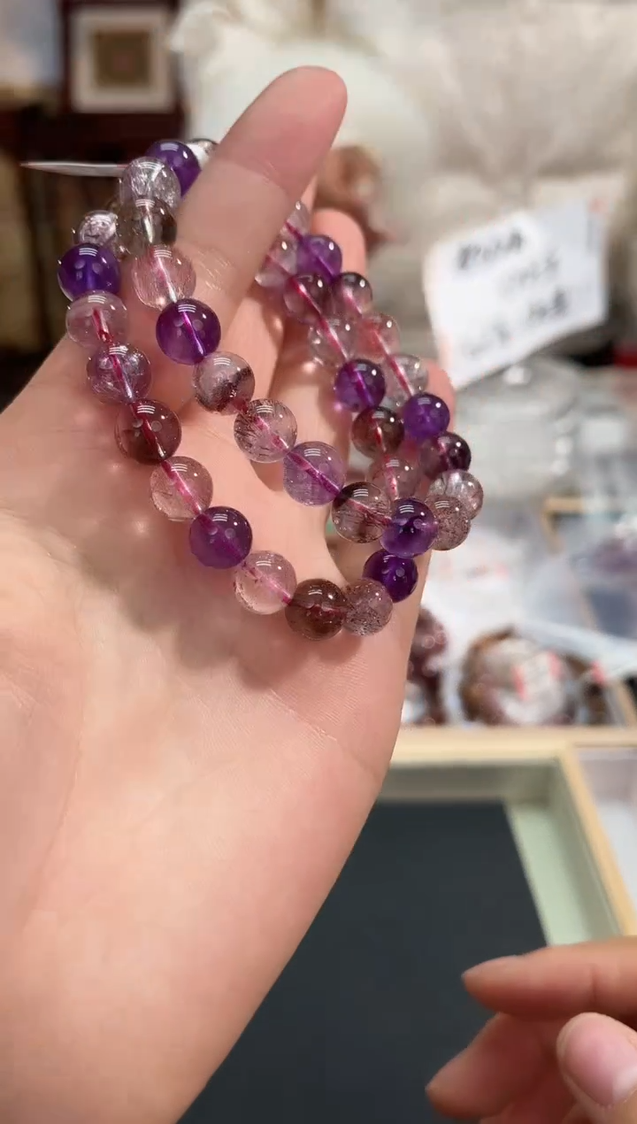 【闪购商品】水晶手链未镶嵌67多样性发其一超七9+