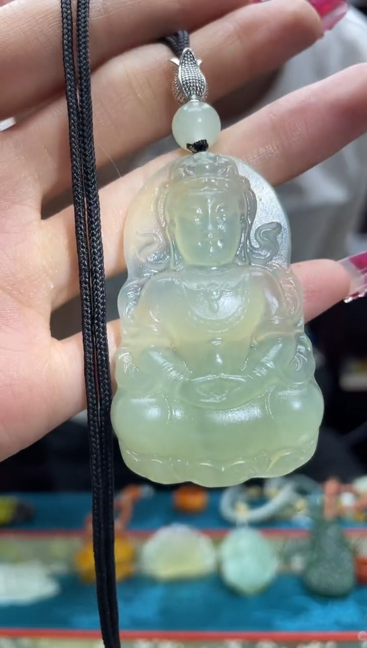 未镶嵌岫玉吊坠·多样性发*货拍一发一