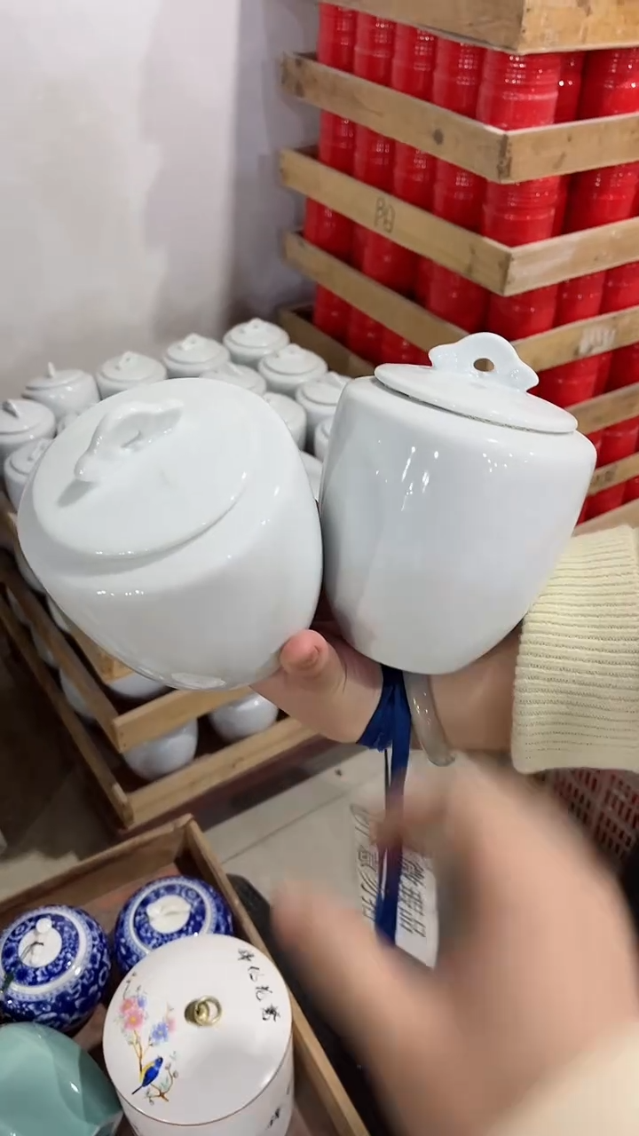 【闪购商品】罐陶瓷茶叶罐存茶罐密封罐