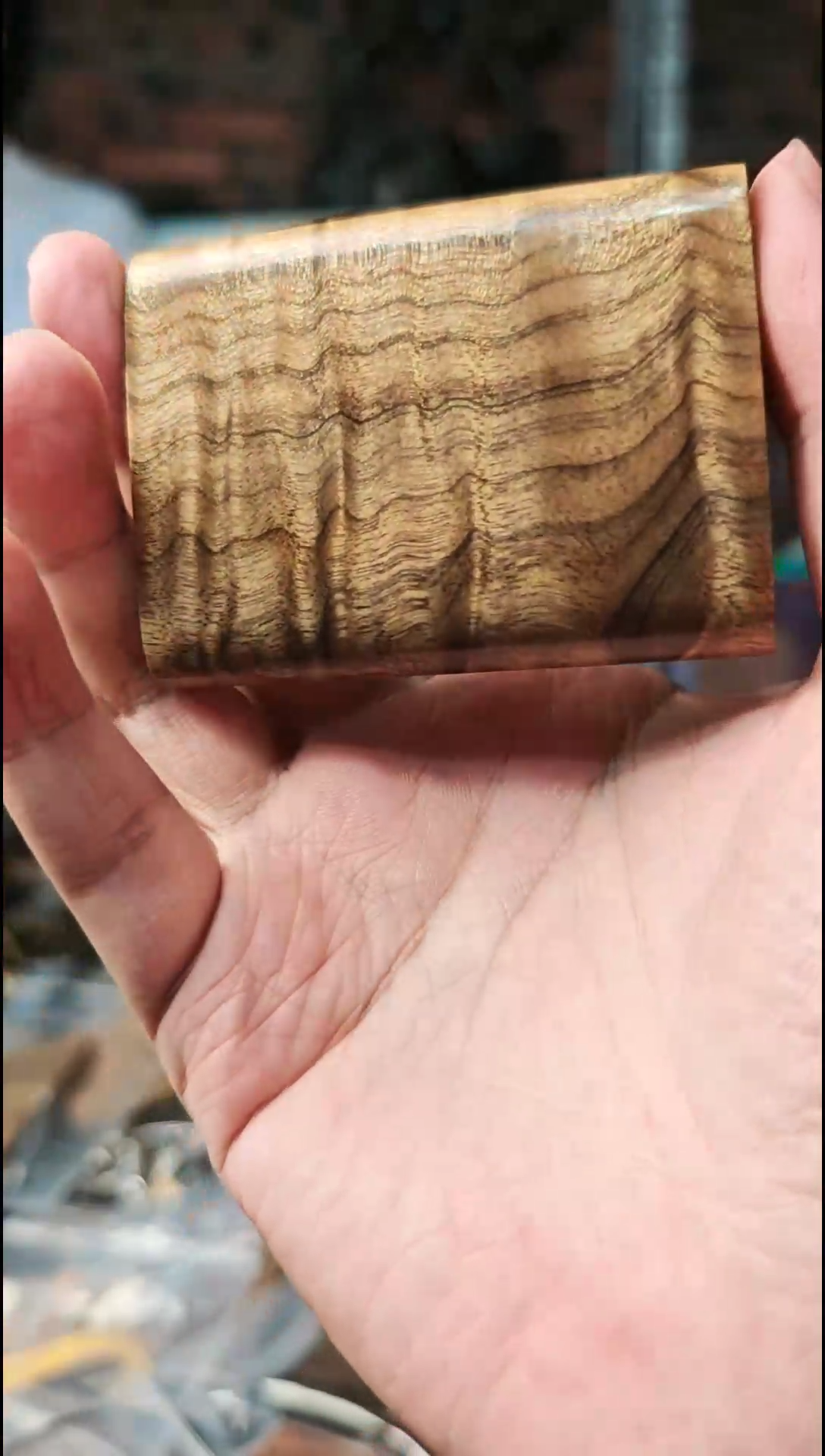 【闪购商品】金丝楠无事牌手把件