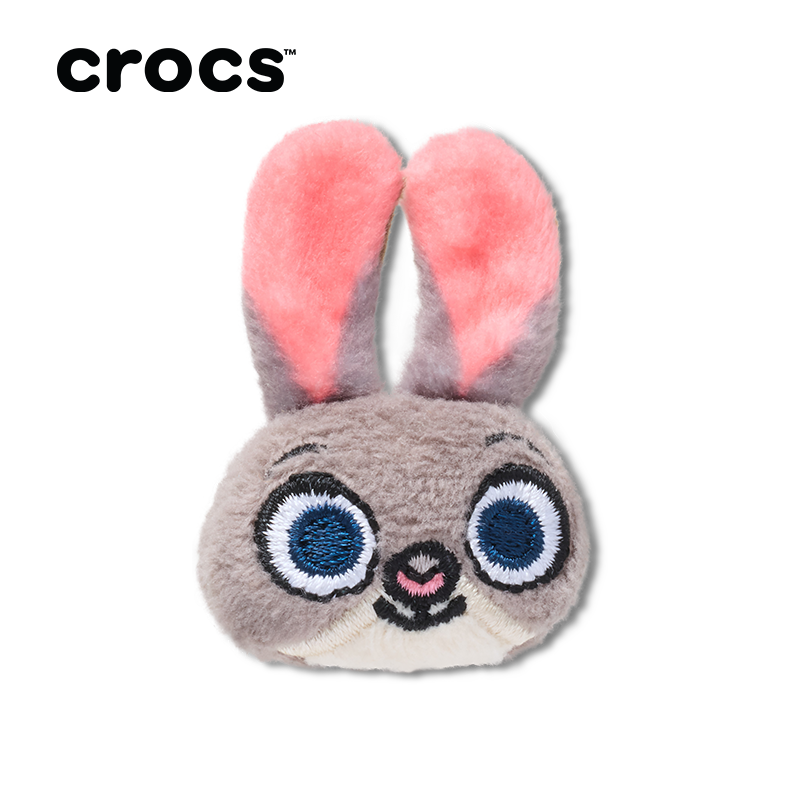 CROCS/卡骆驰【疯狂动物城】合作系列洞洞鞋鞋花时尚潮流官方配件