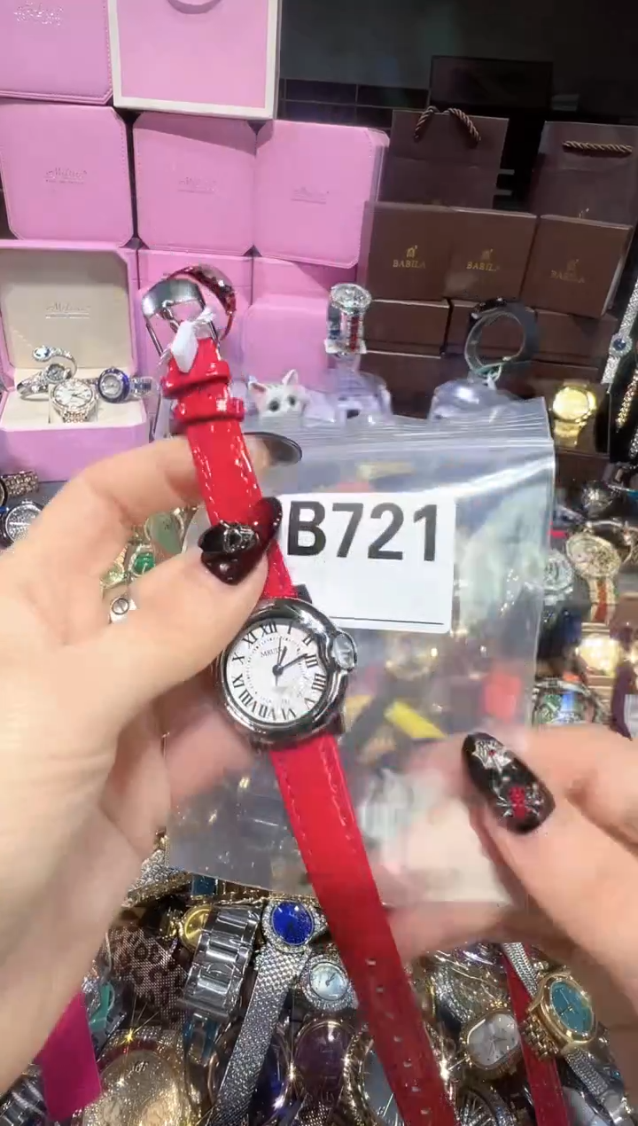 石英机芯不锈钢不锈钢直播定闪专用