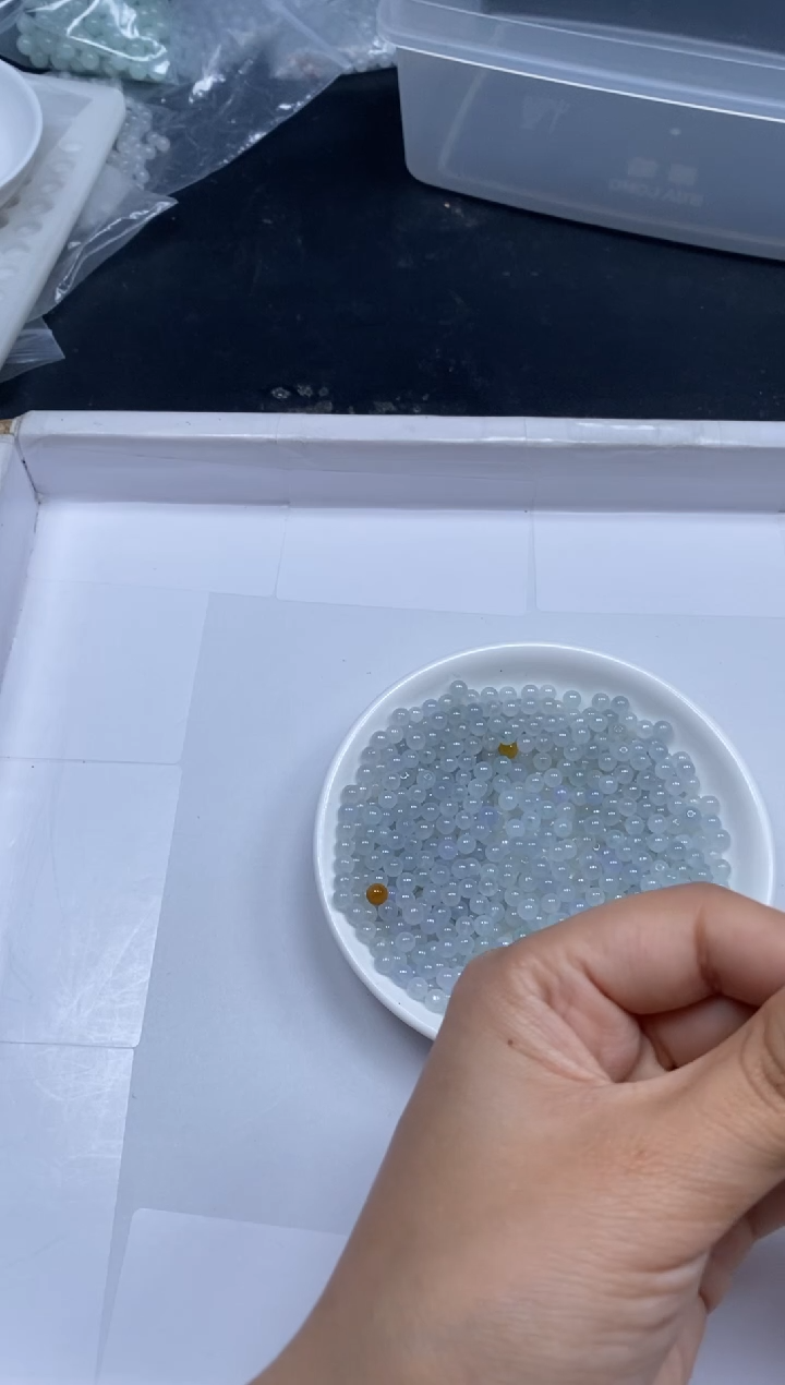 【闪购商品】翡翠颈饰未镶嵌贞城散珠批发DIY