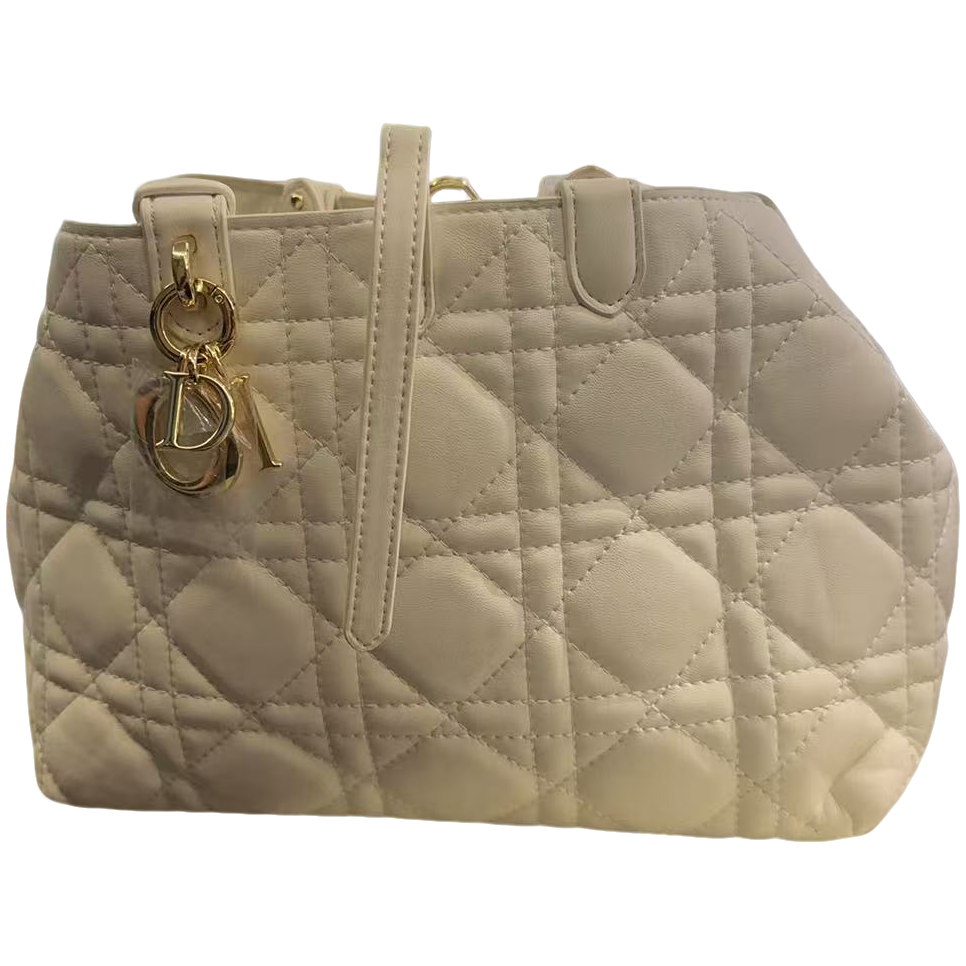 COCO DICV2025新款高端定制时尚女包 横五格 白黑 550122