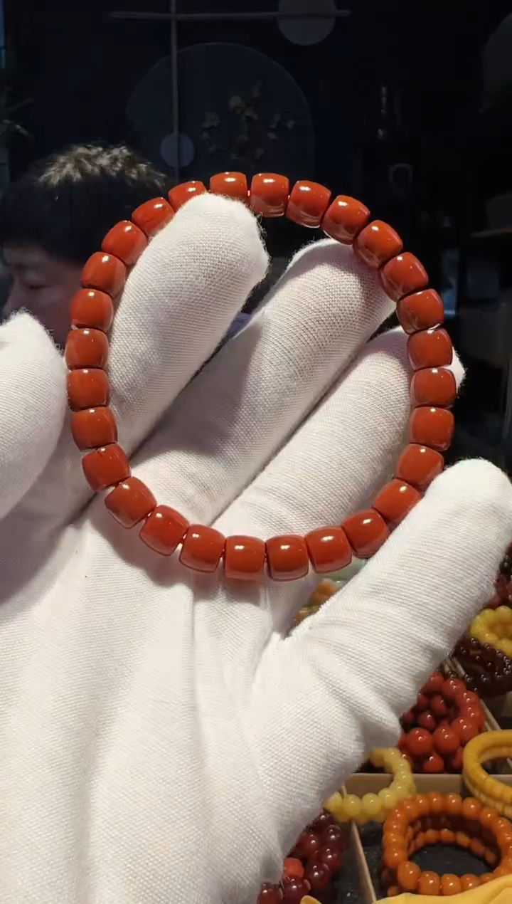 手串未镶嵌南红玛瑙单圈7左右