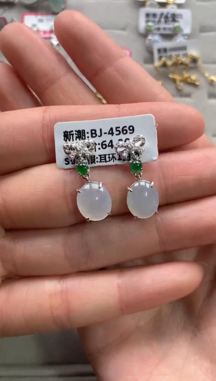 【闪购商品】翡翠戒指银S925镶嵌2222222222    2