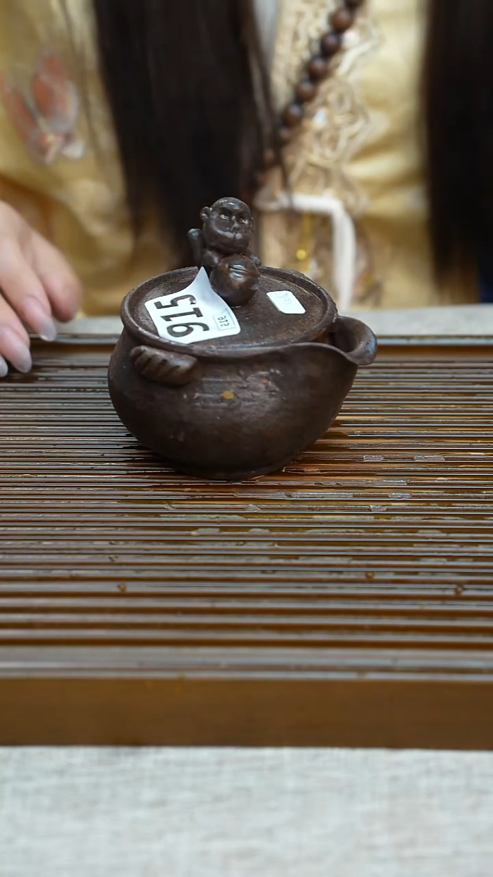 纯手工粗陶茶具每一只不一样