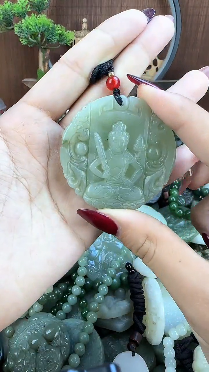 吊坠(不含链)未镶嵌和田玉1