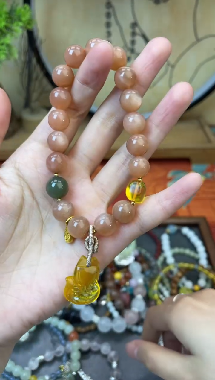 【闪购商品】日光石手链未镶嵌345