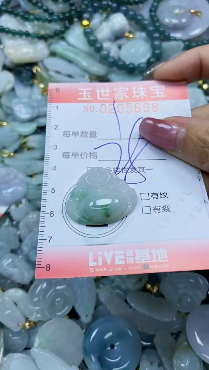 【闪购商品】翡翠颈饰未镶嵌闪购0205698