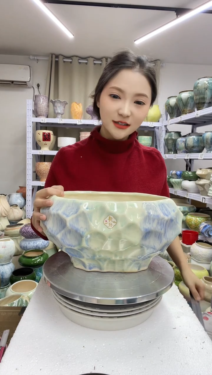 【1.3】花盆尺寸高： 16口：25