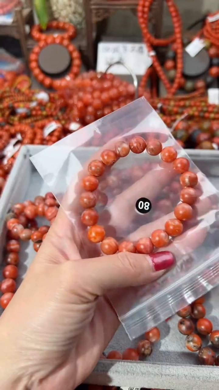 【闪购商品】南红玛瑙手串未镶嵌10