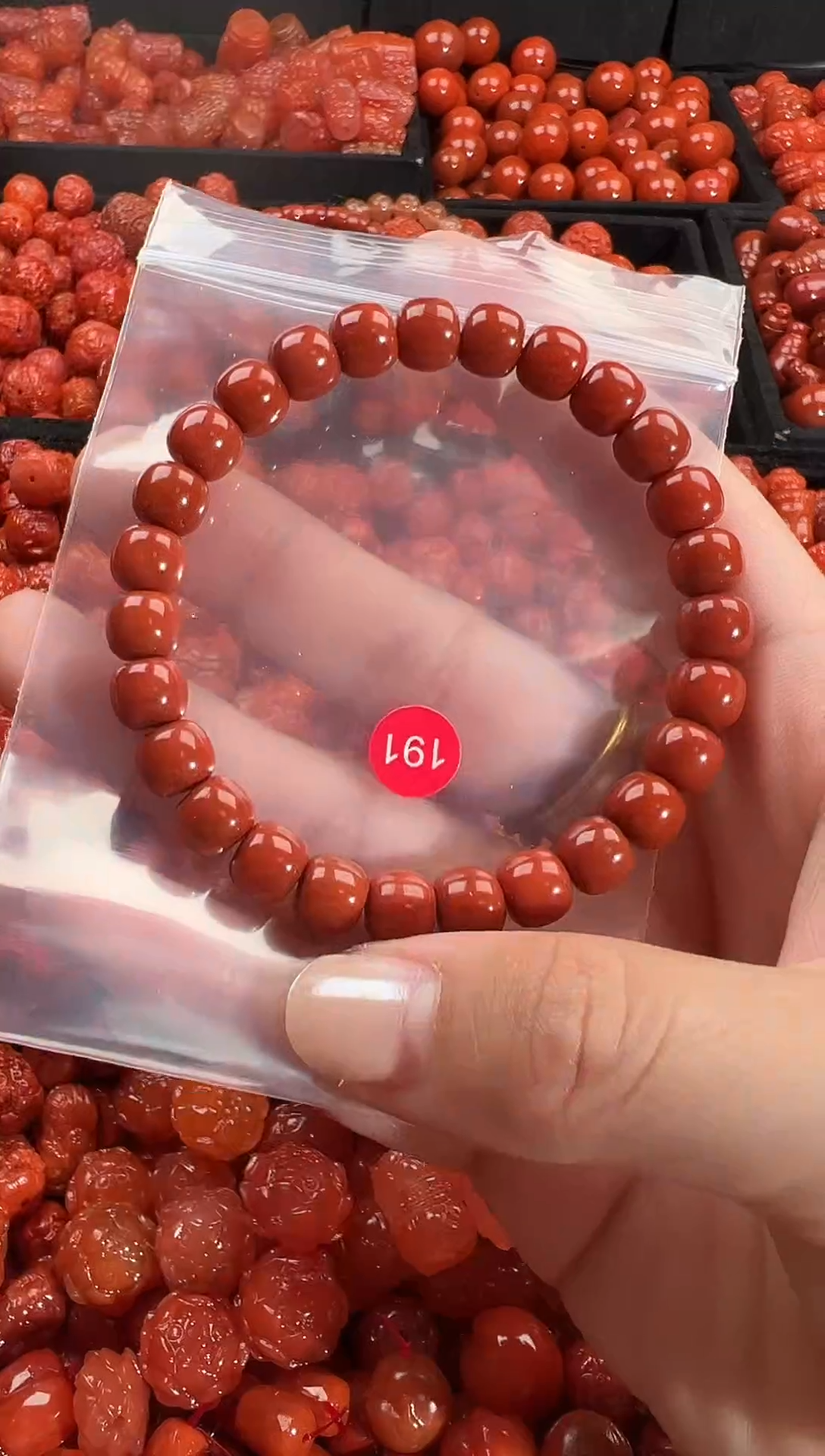 颈饰未镶嵌南红玛瑙1