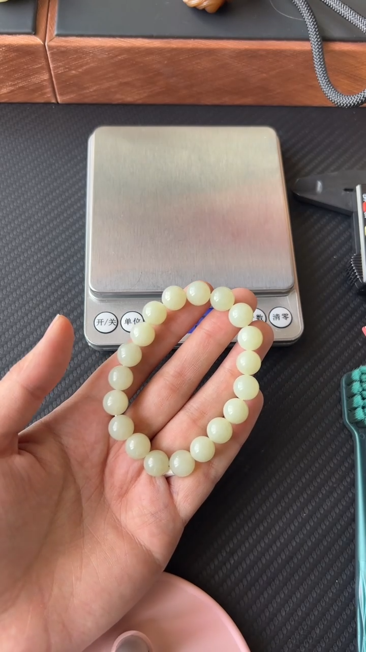 【闪购商品】和田玉项链未镶嵌且末微色差迪克兰二细