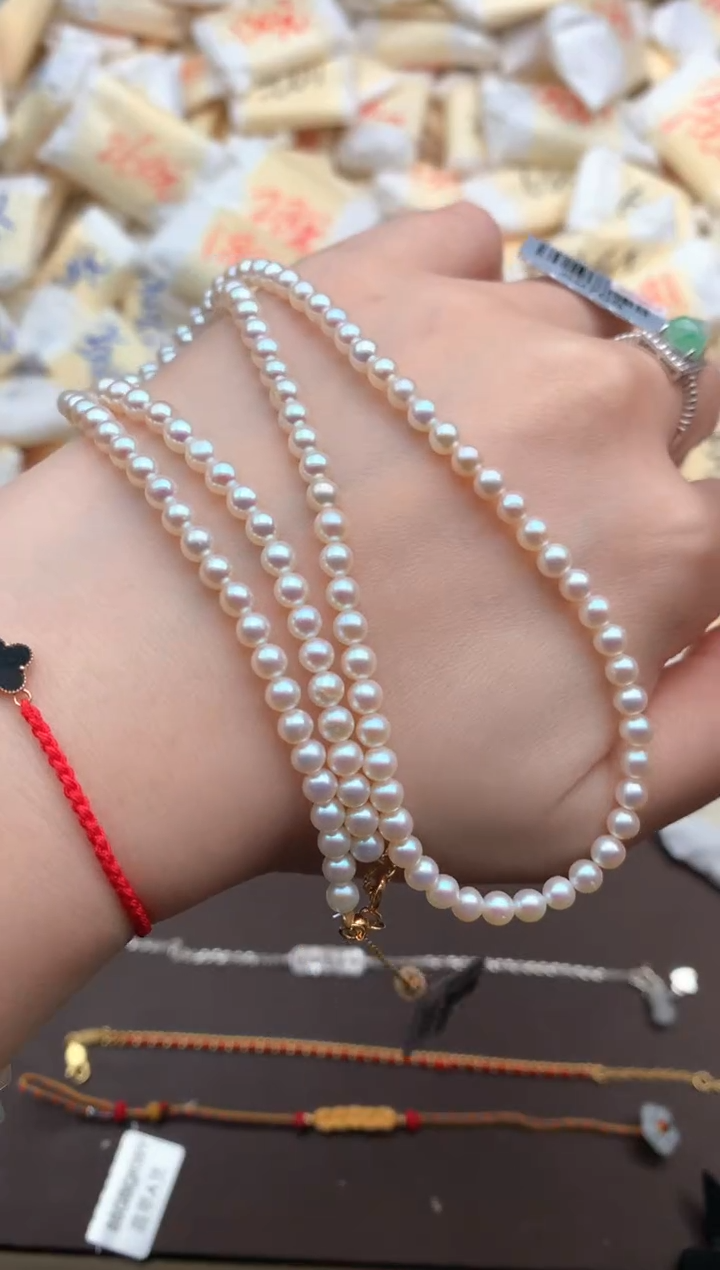 【闪购商品】淡水珍珠颈饰未镶嵌  一