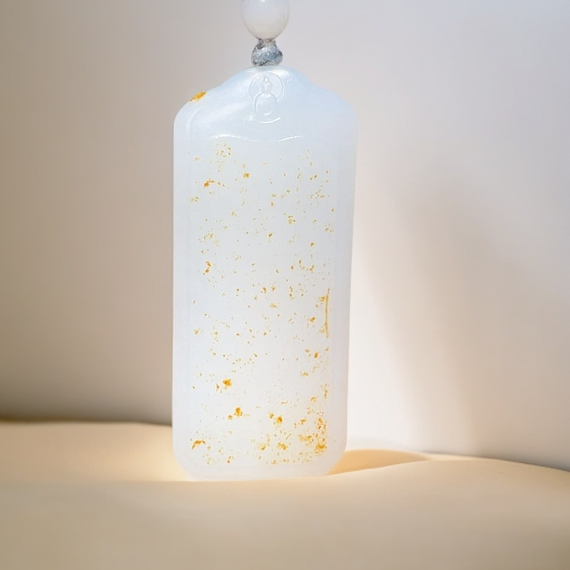 和田玉吊坠(不含链)未镶嵌