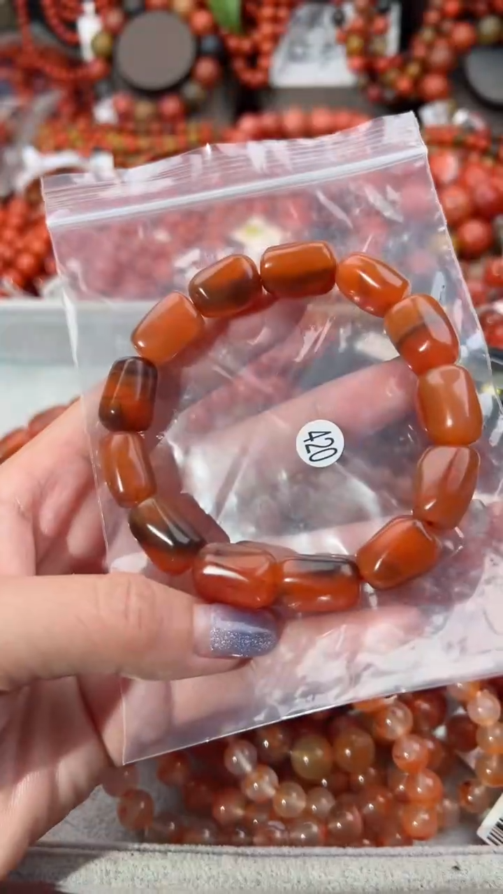 【闪购商品】南红玛瑙手串未镶嵌11+