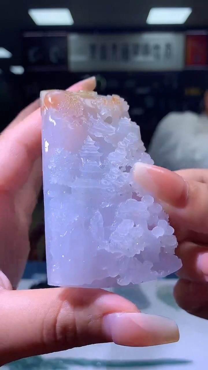 【闪购商品】定制翡翠未镶嵌1080xx-毛货挂件11