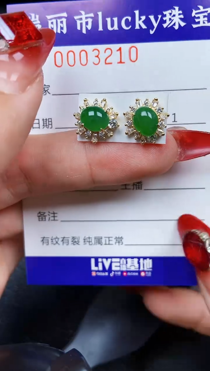 【闪购商品】翡翠颈饰银S925镶嵌3210