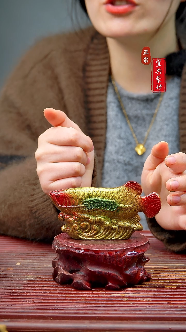 紫砂茶宠宜兴紫砂摆件