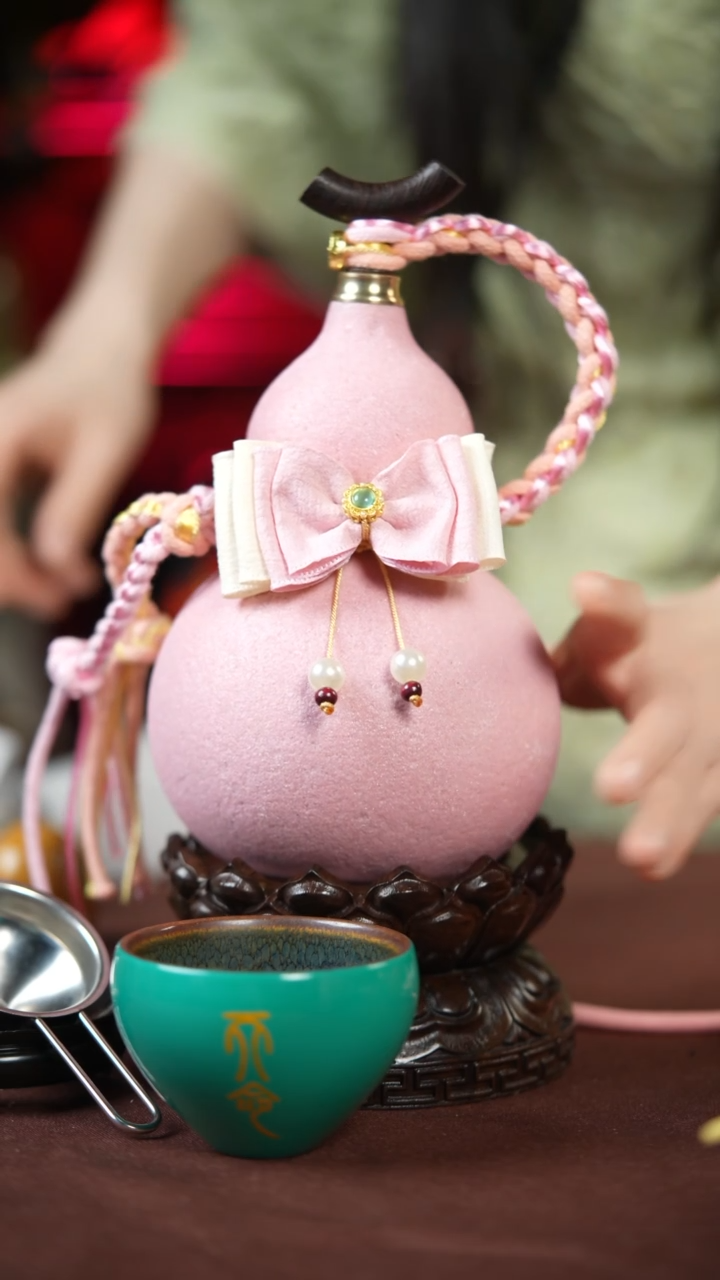 【闪购商品】992号500ml左右的非遗漆器酒葫芦