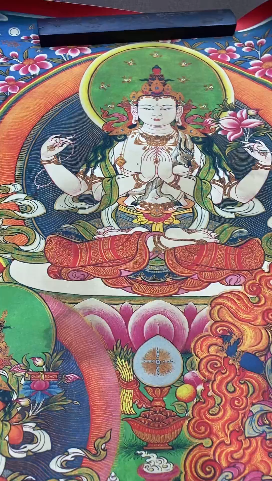 卷轴画精品挂饰 唐卡tk16045