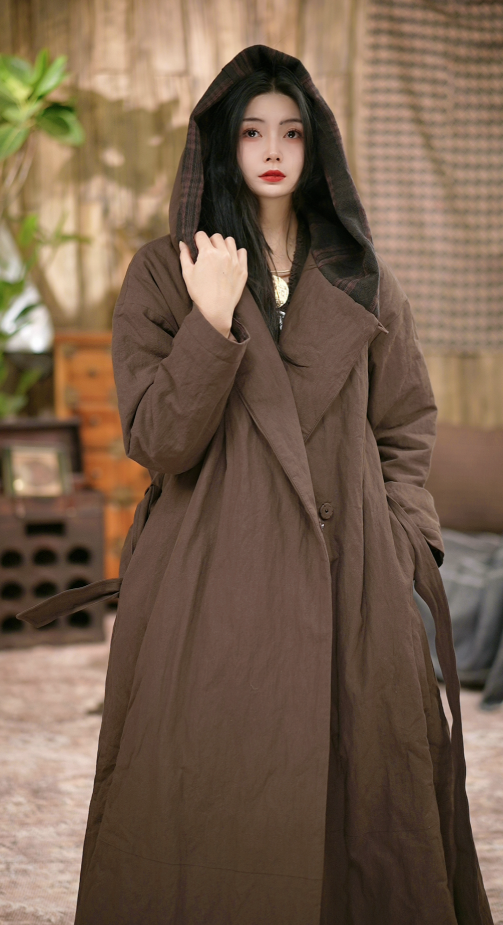 在雨中/弦外套秋冬