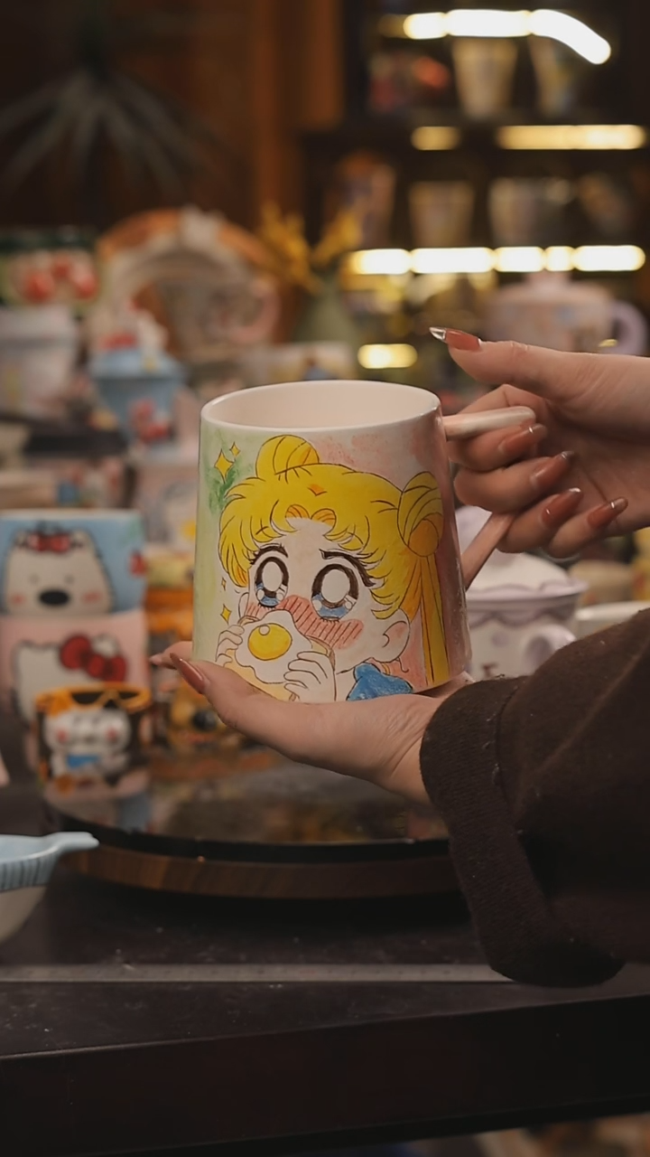 景德镇釉下彩绘设计师款式陶瓷