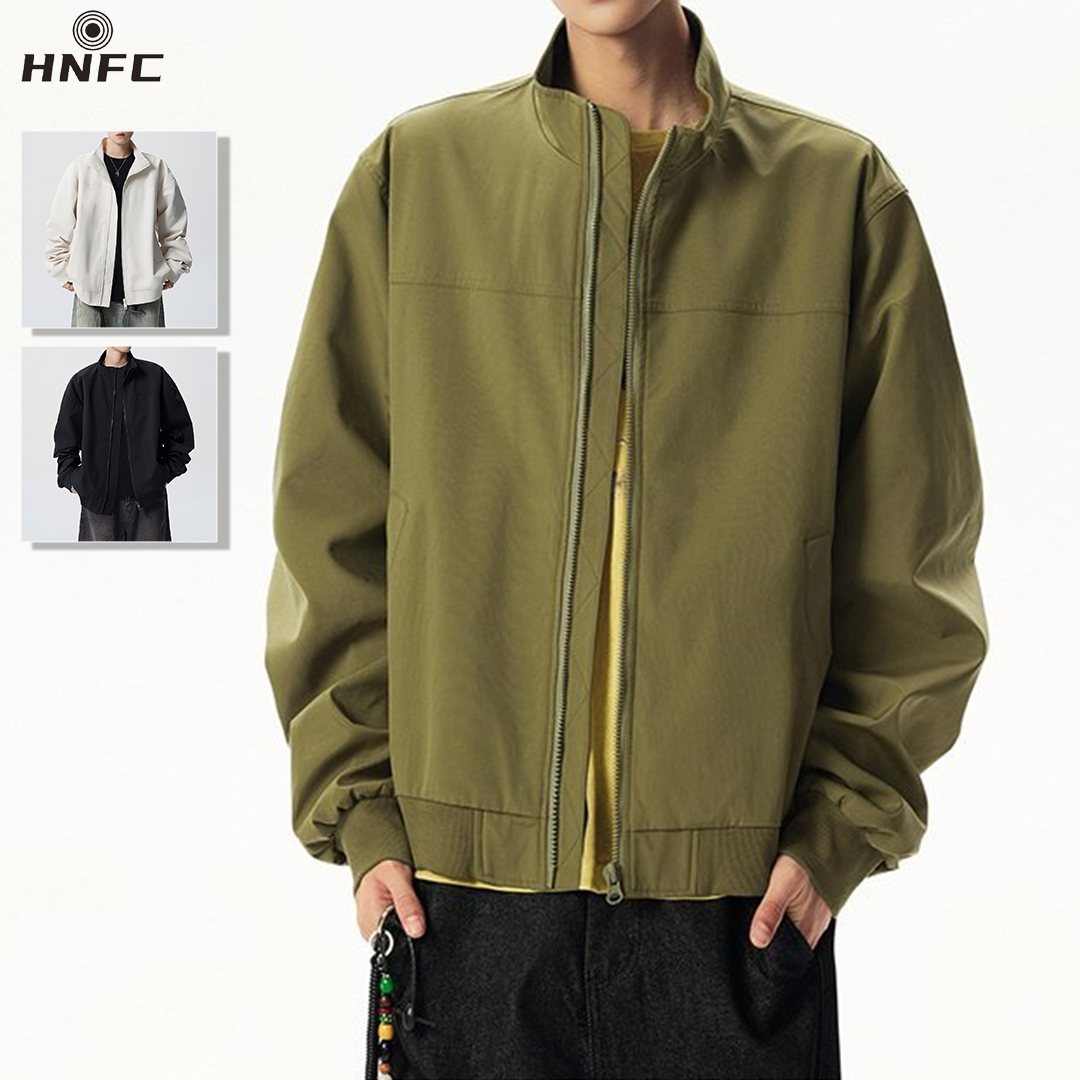 冬季新款美式机能夹克男立领冲锋衣宽松上衣高街防寒百搭外套3045