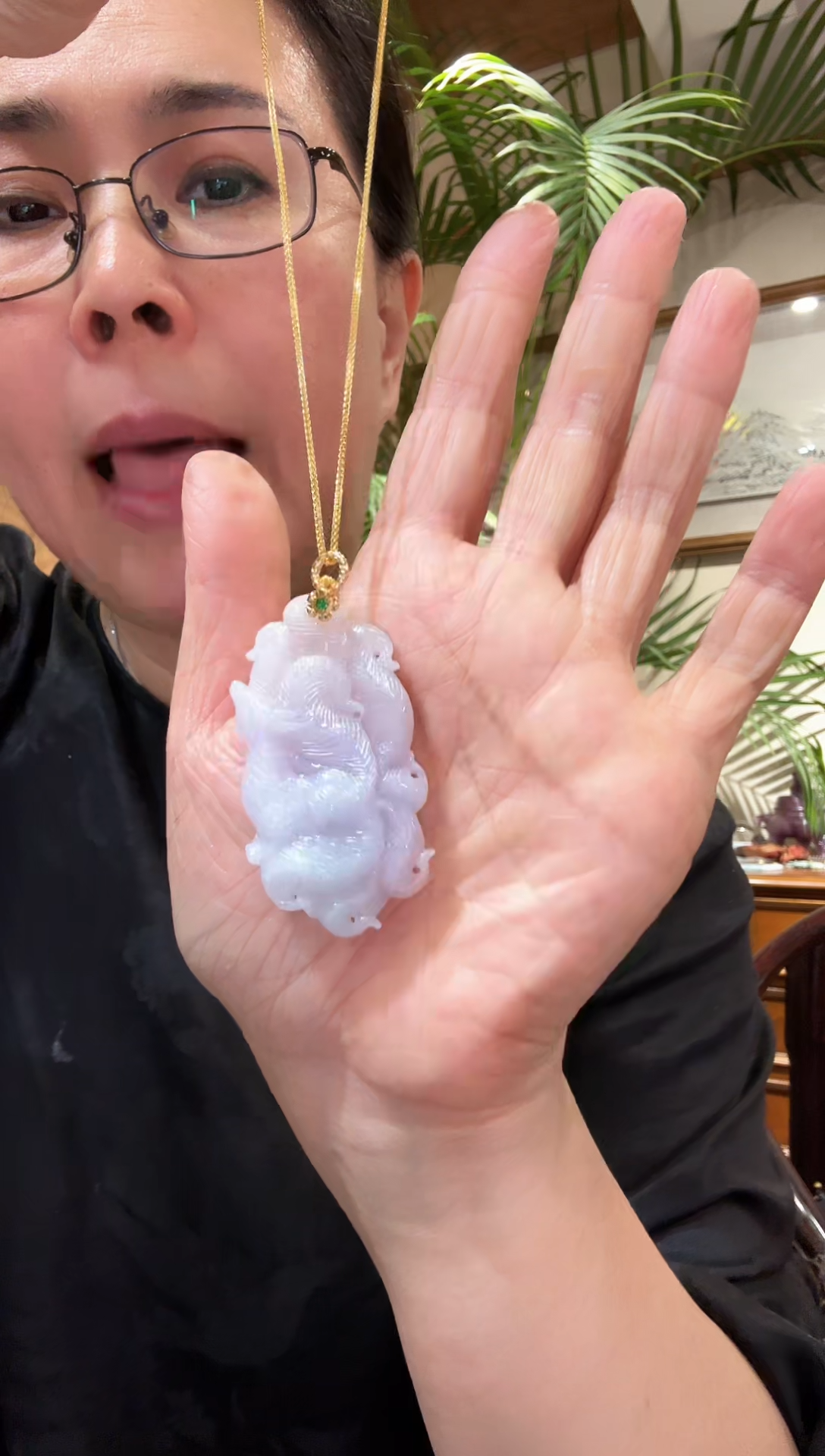 【闪购商品】翡翠颈饰未镶嵌国风