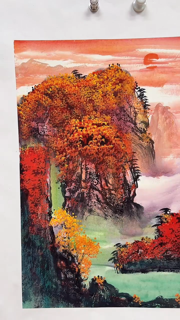 国画杨金光/山水/国画/宣纸