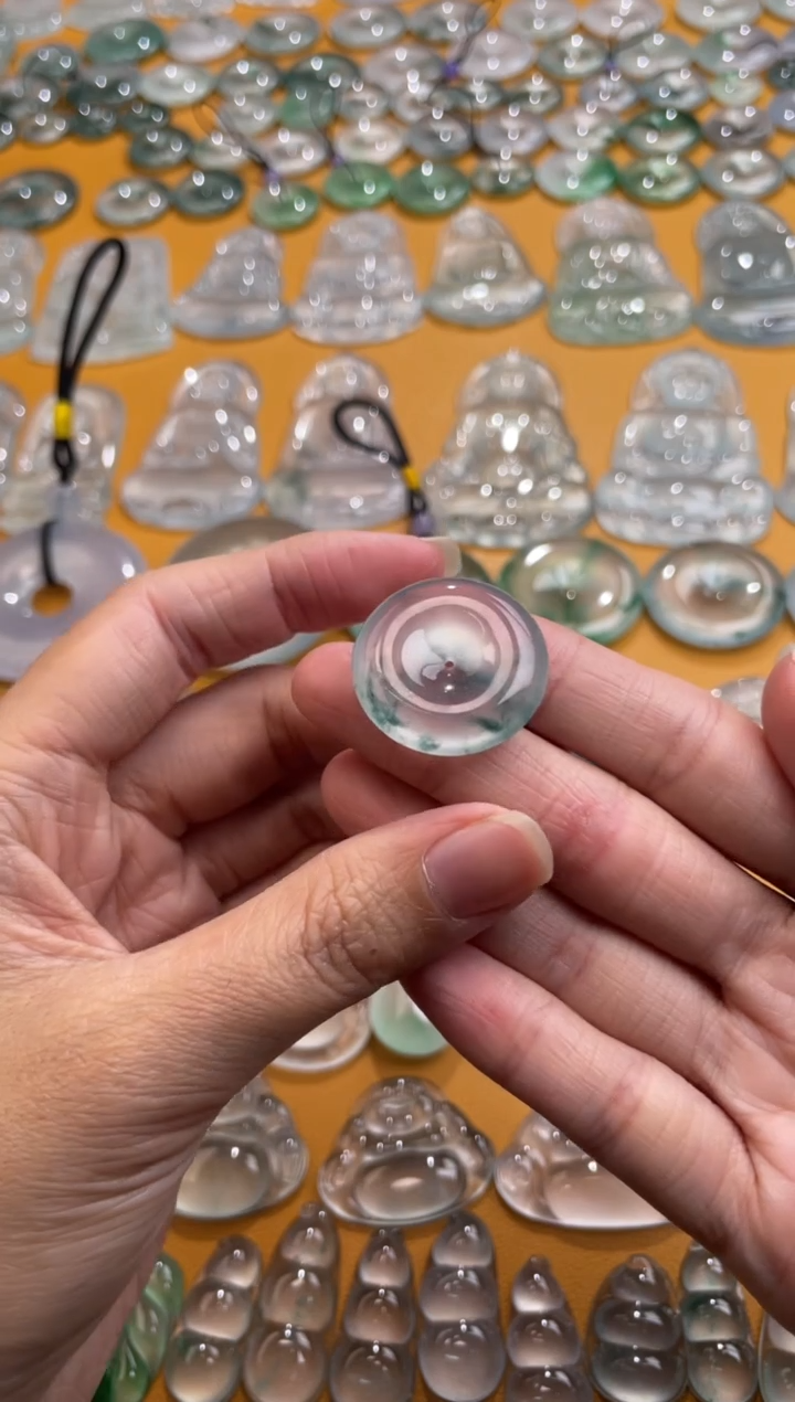 【闪购商品】翡翠未镶嵌吊坠(不含链)平安扣24.9 5.9