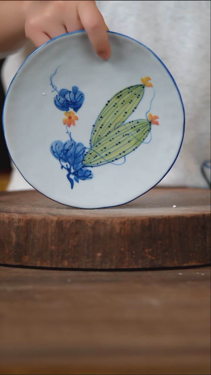 瓷片景德镇高温釉下彩（食品级）