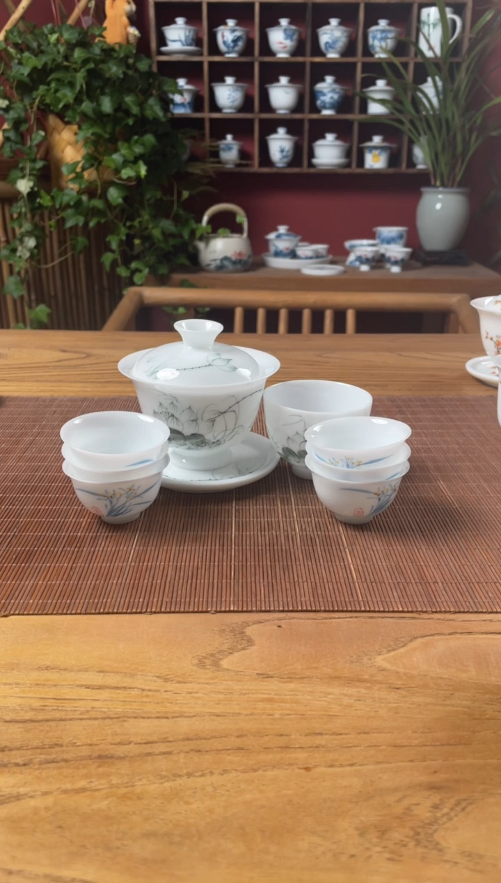 盖碗/杯群芳斋闪购链接（以闪拍图片为准）