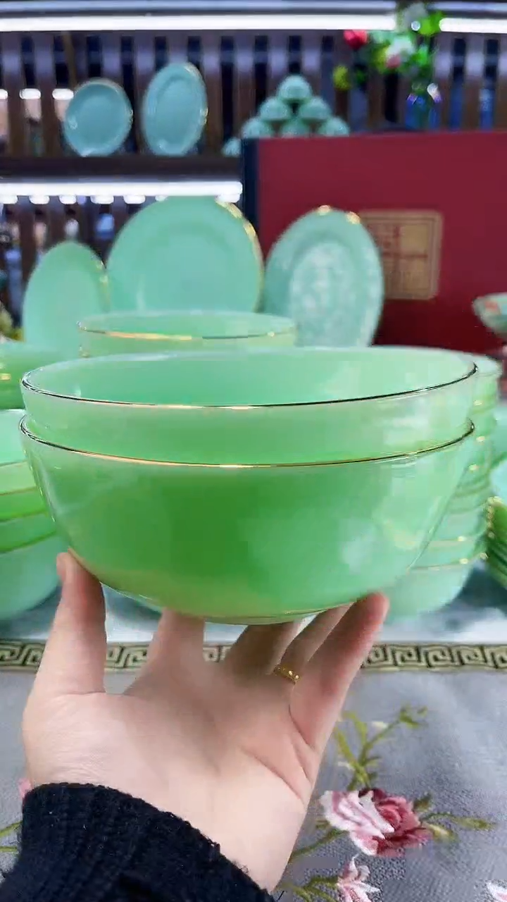 【闪购商品】... 6.5英寸..2个口径玉瓷【贝美】