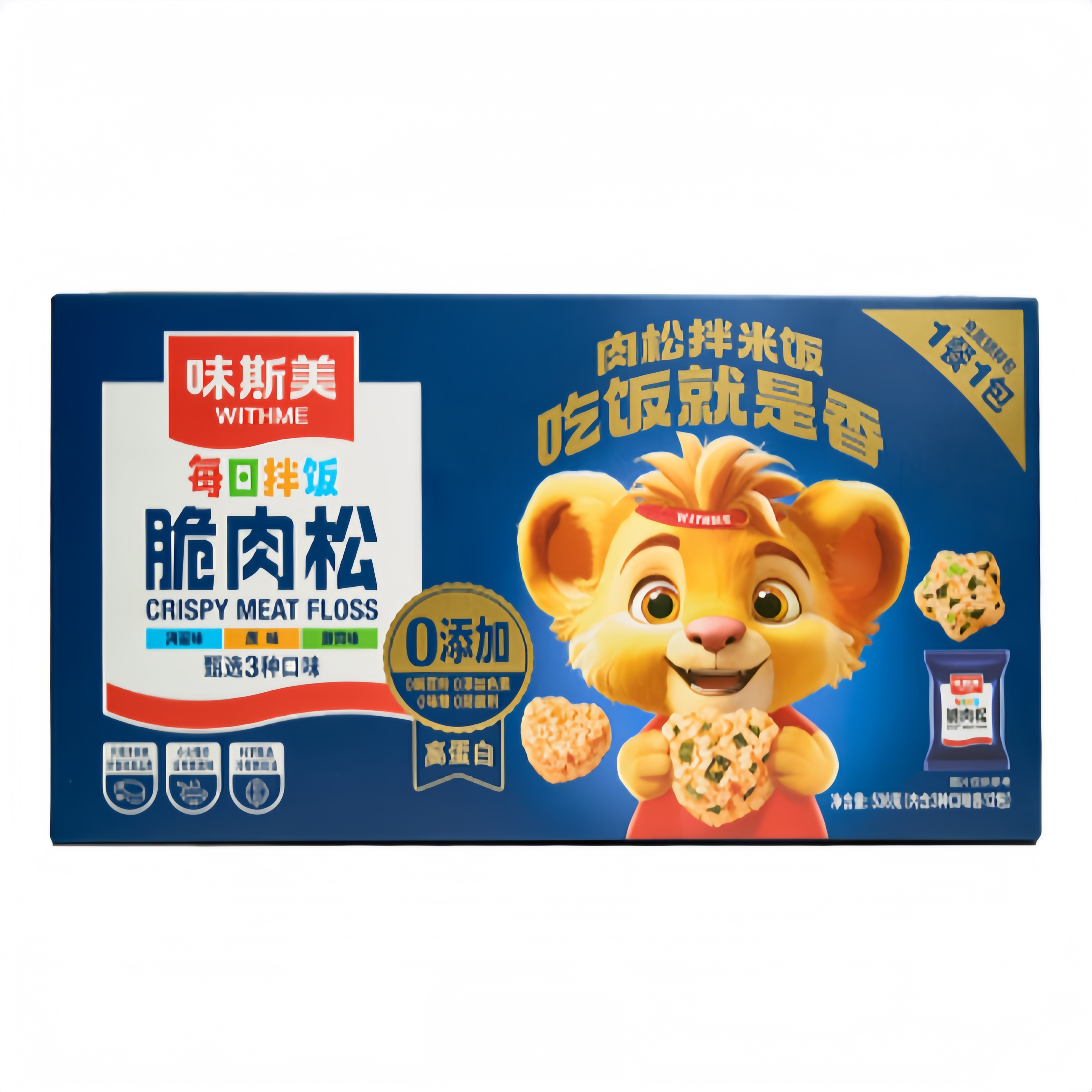 开市客味斯美 脆肉松组合装 536g