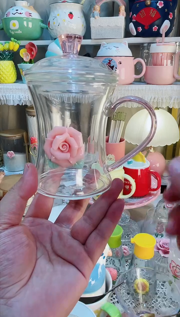 【闪购商品】瓷片泡茶杯 质量好发货快放心拍